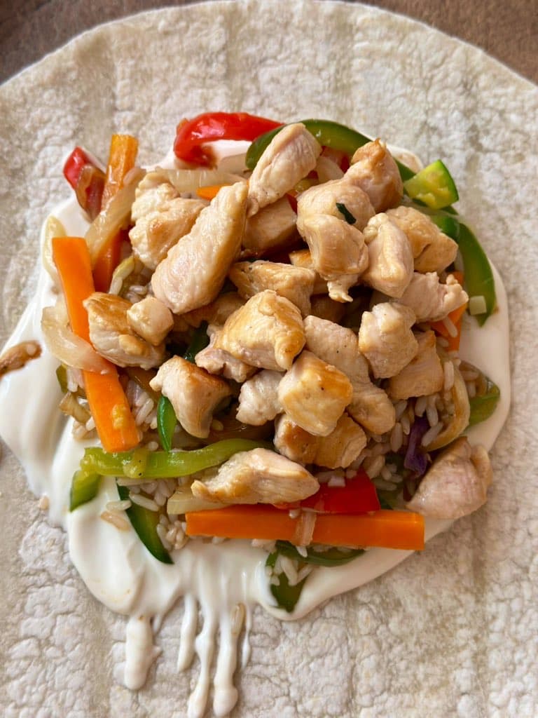 Burrito saludable - Viandas Yafu